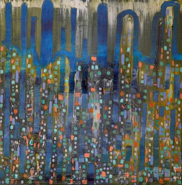 Original Abstract Expressionism Abstract Paintings by Phil Smith