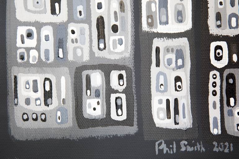 Original Fine Art Abstract Painting by Phil Smith