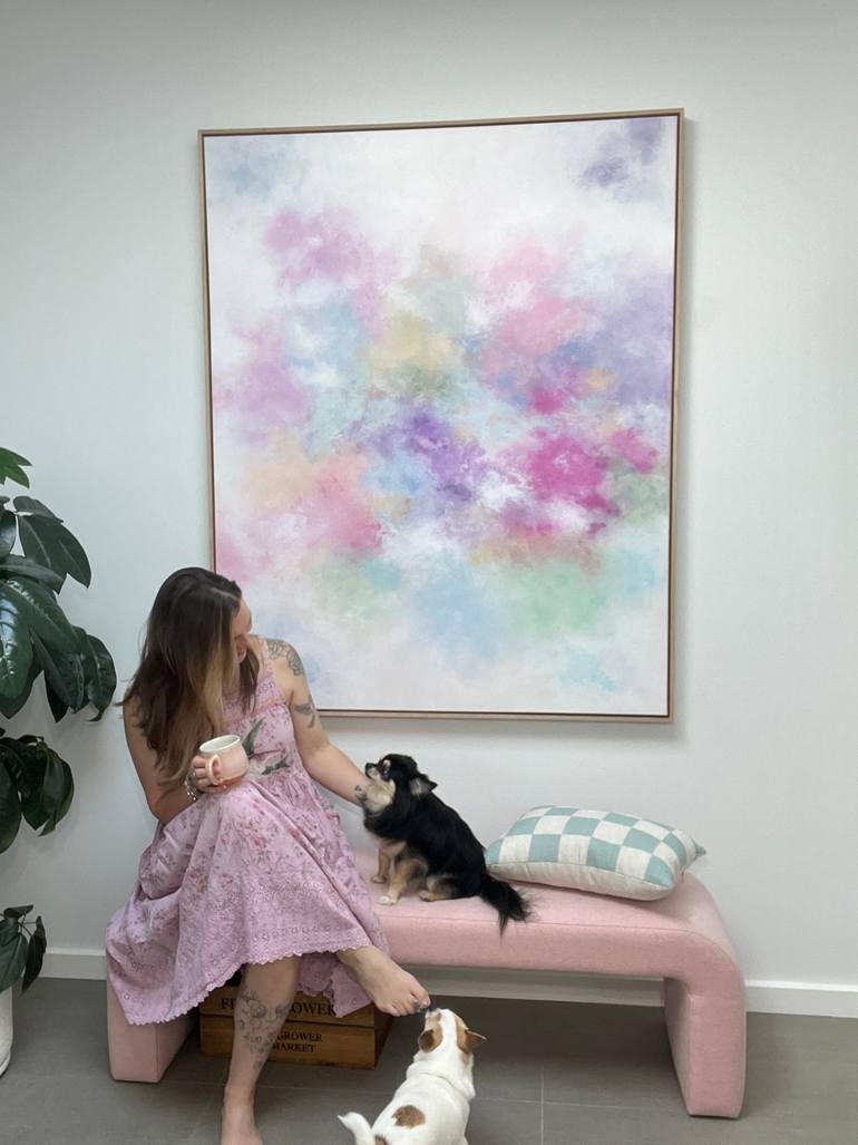 Original Contemporary Abstract Painting by Trudi Hipworth