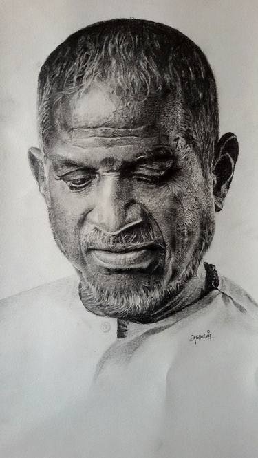 Print of Realism Portrait Drawings by Ashokan Ashok