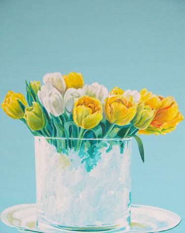 Original Floral Paintings by Wolfgang Eberhardt