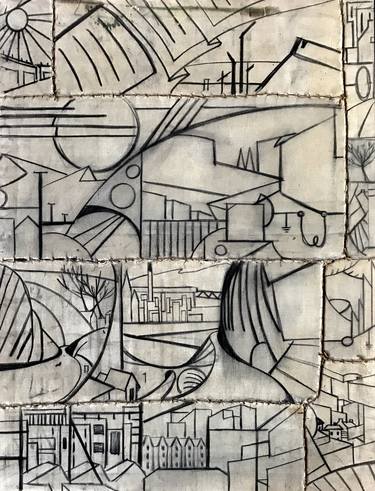 Original Abstract Drawings by Gary Anderson