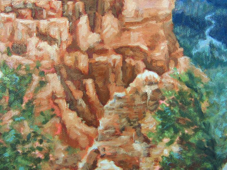 Original Impressionism Landscape Painting by Helen Sviderskis