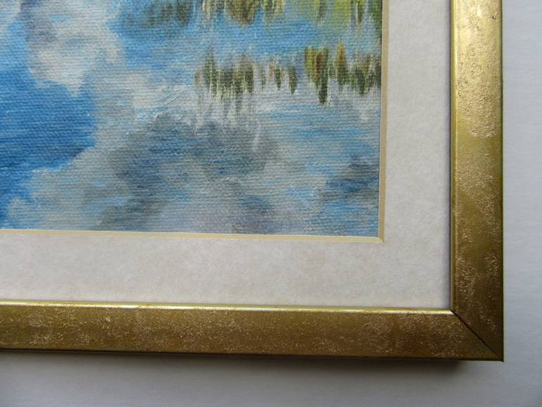 Original Impressionism Landscape Painting by Helen Sviderskis