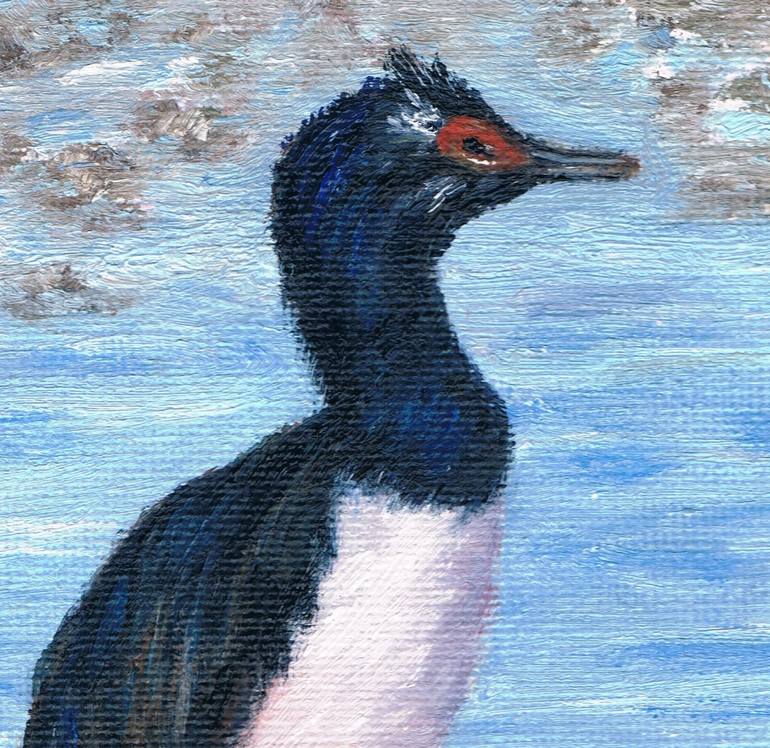 Original Illustration Animal Painting by Helen Sviderskis