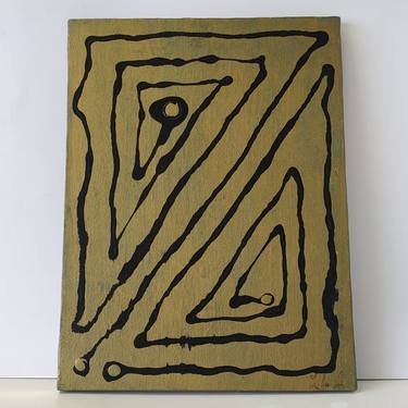 " The Maze ",Artist " Ting Hua Liu ",16"x12" thumb