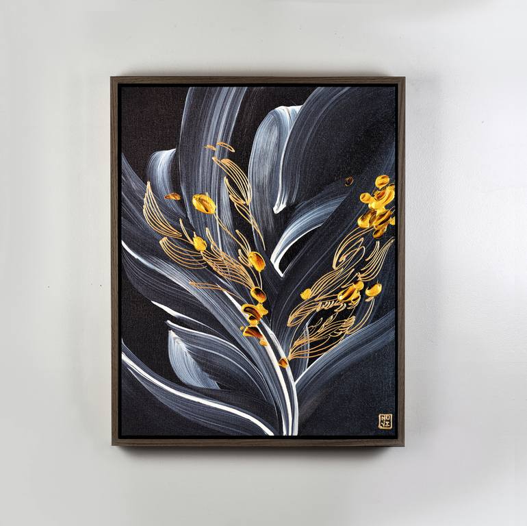 Original Abstract Expressionism Abstract Painting by Novi Lim