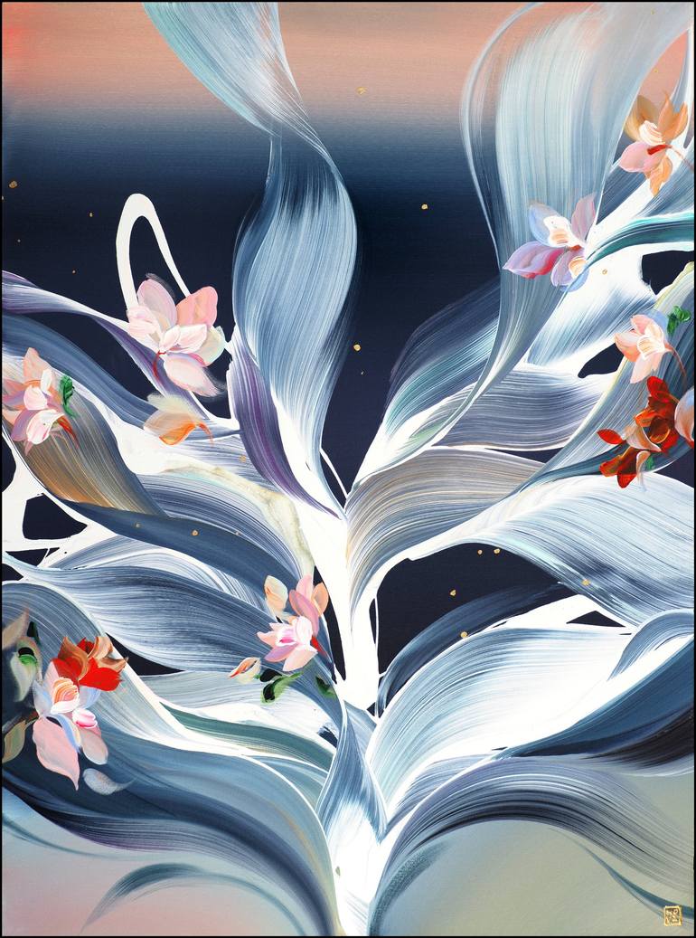 Print of Fine Art Abstract Paintings by Novi Lim