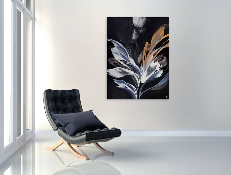 Original Abstract Expressionism Abstract Painting by Novi Lim