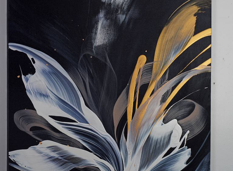 Original Abstract Expressionism Abstract Painting by Novi Lim