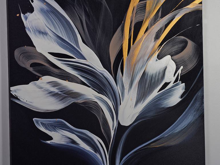 Original Abstract Expressionism Abstract Painting by Novi Lim