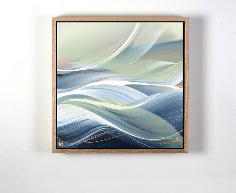 Original Abstract Expressionism Abstract Painting by Novi Lim