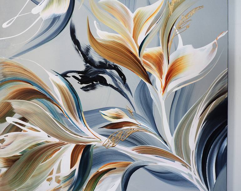 Original Abstract Expressionism Abstract Painting by Novi Lim