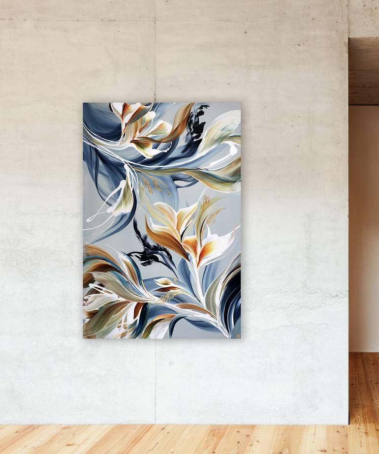 Original Abstract Expressionism Abstract Painting by Novi Lim