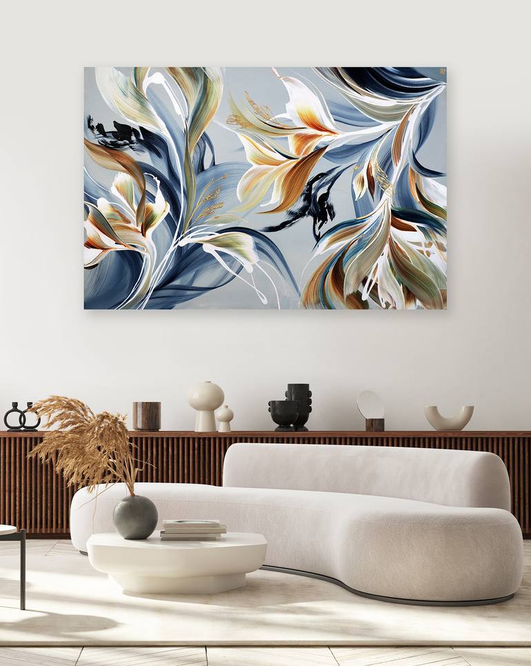 Original Abstract Expressionism Abstract Painting by Novi Lim