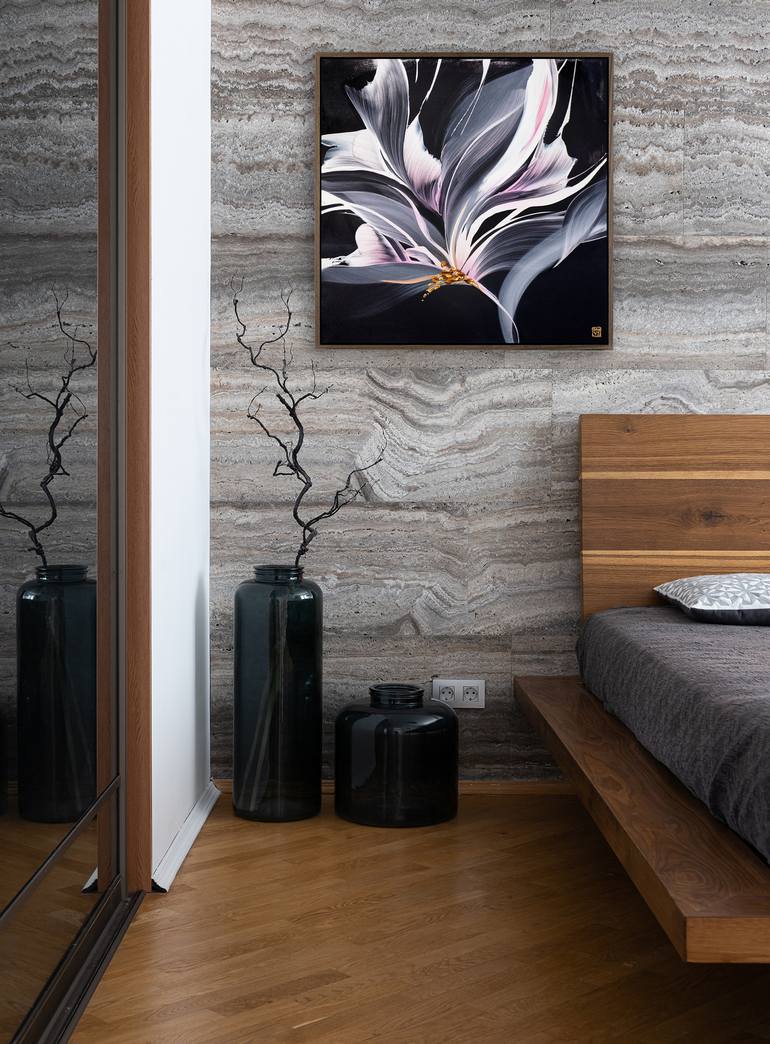 Original Abstract Expressionism Abstract Painting by Novi Lim