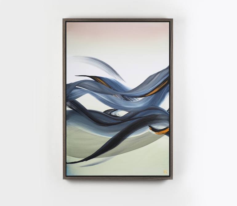 Original Abstract Expressionism Abstract Painting by Novi Lim