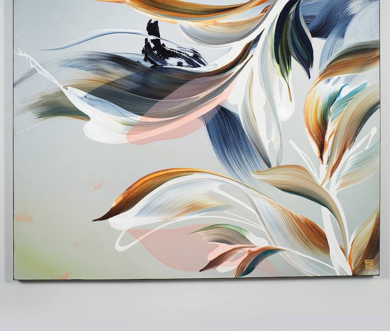 Original Abstract Expressionism Abstract Painting by Novi Lim