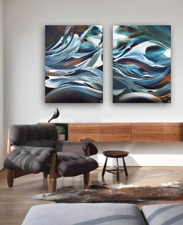 Original Abstract Paintings by Novi Lim