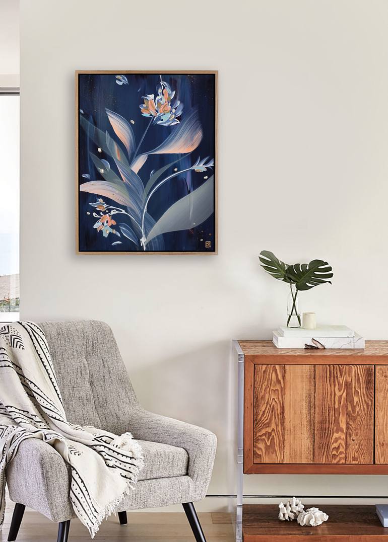 Original Abstract Expressionism Abstract Painting by Novi Lim