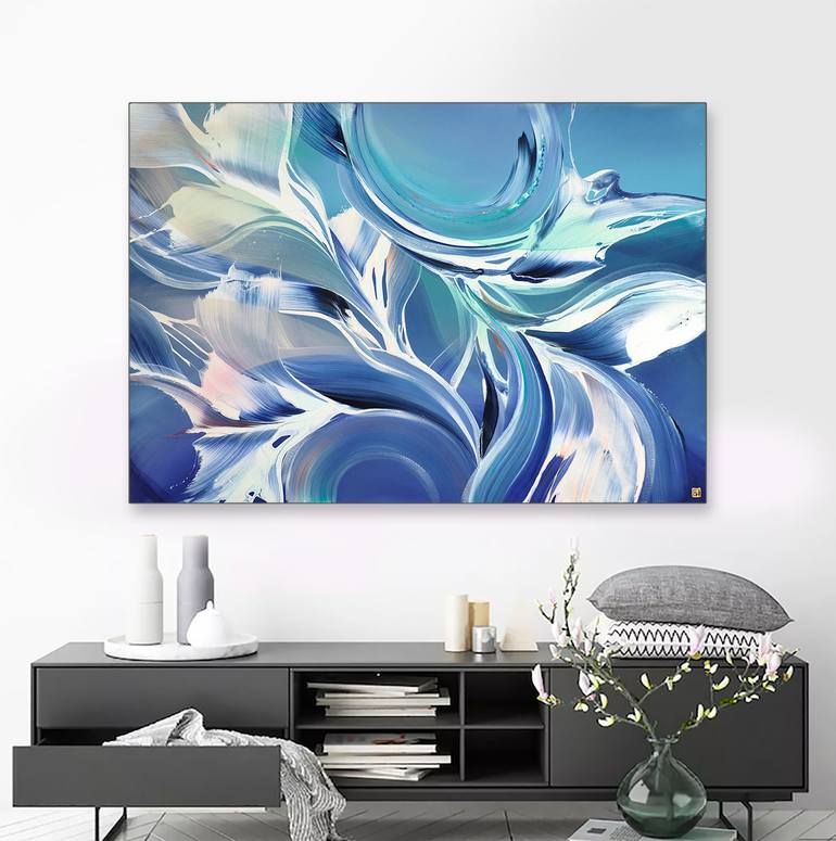 Original Abstract Painting by Novi Lim