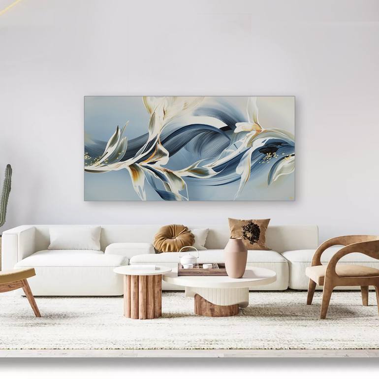 Original Abstract Painting by Novi Lim