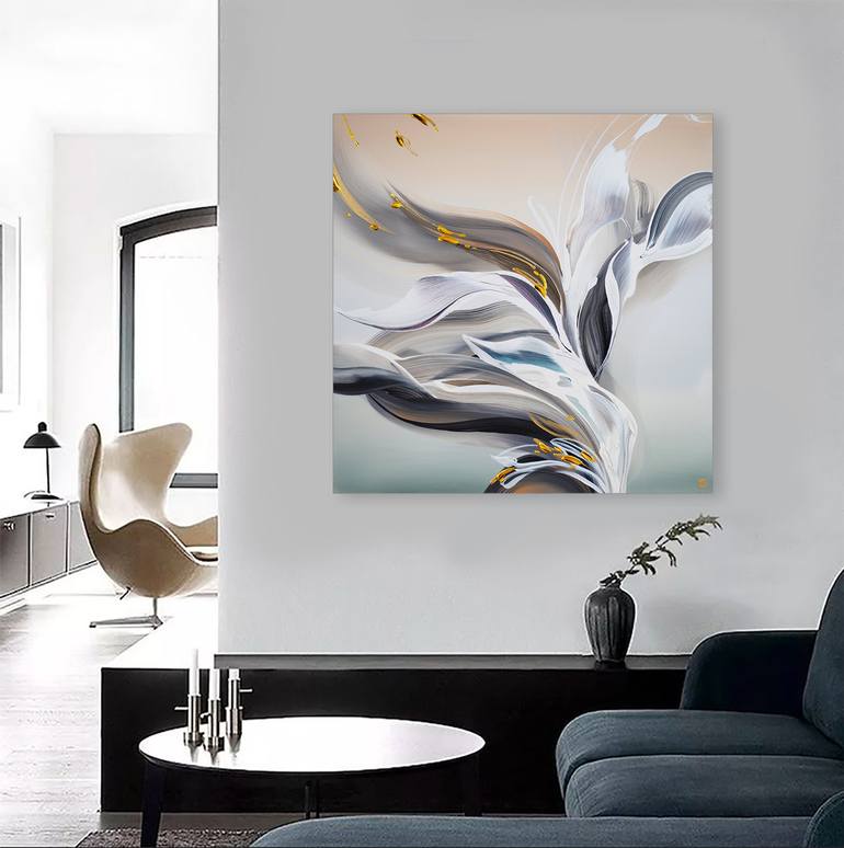 Original Abstract Painting by Novi Lim