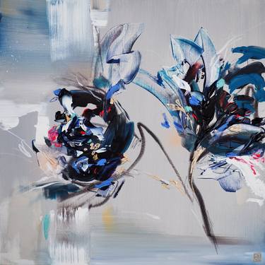 Original Abstract Expressionism Abstract Paintings by Novi Lim