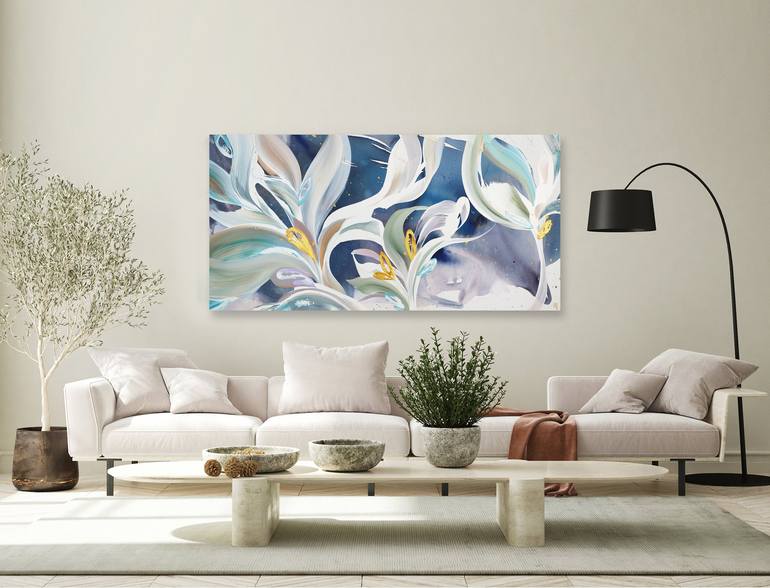Original Abstract Expressionism Abstract Painting by Novi Lim