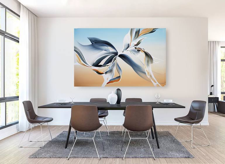 Original Abstract Expressionism Abstract Painting by Novi Lim