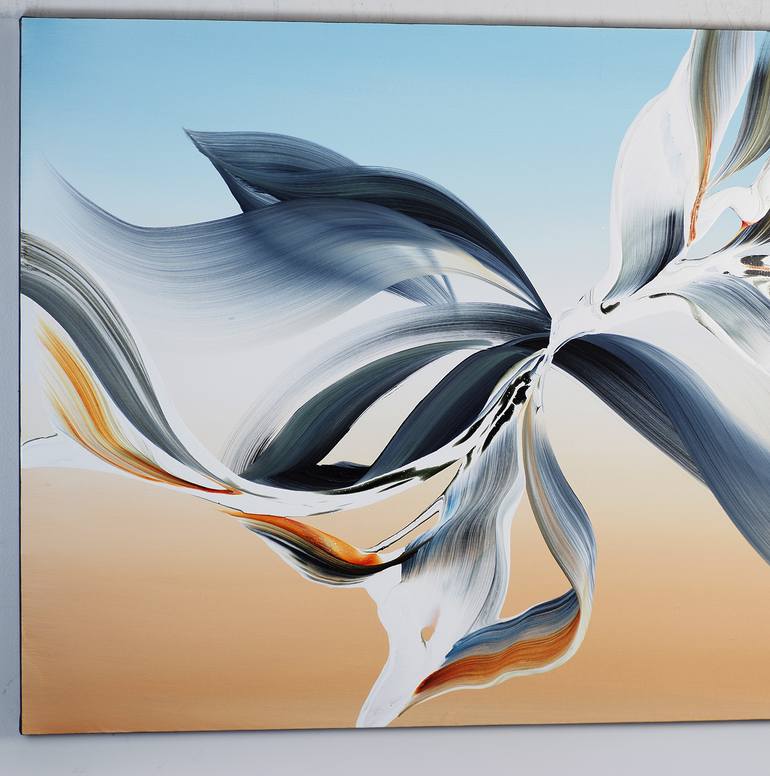 Original Abstract Expressionism Abstract Painting by Novi Lim