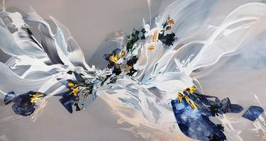 Original Abstract Expressionism Abstract Paintings by Novi Lim