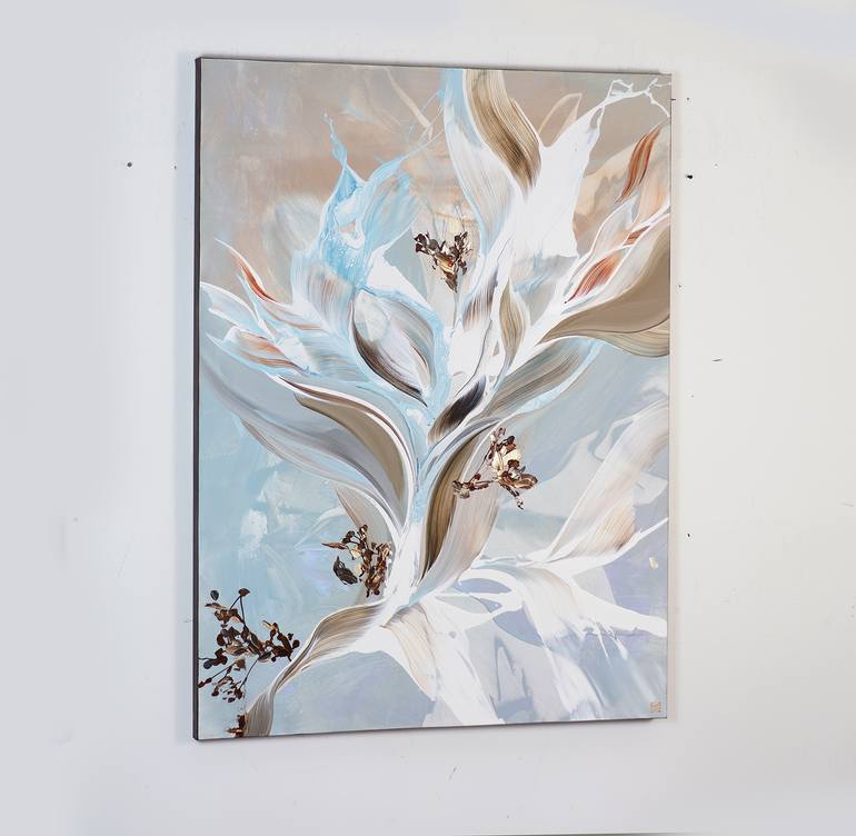 Original Abstract Expressionism Abstract Painting by Novi Lim