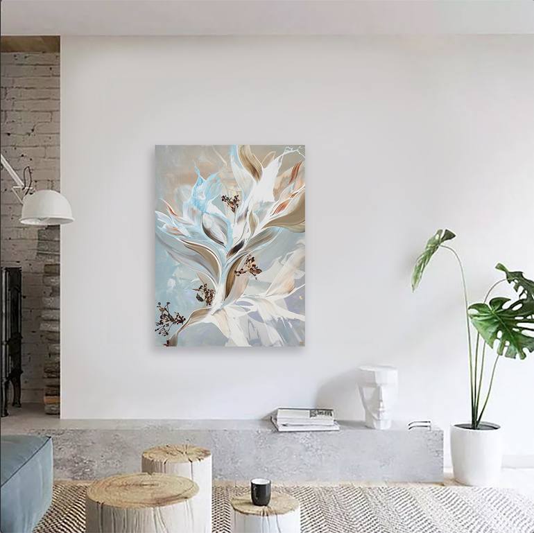 Original Abstract Expressionism Abstract Painting by Novi Lim