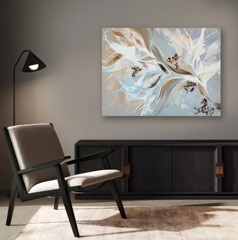 Original Abstract Expressionism Abstract Painting by Novi Lim