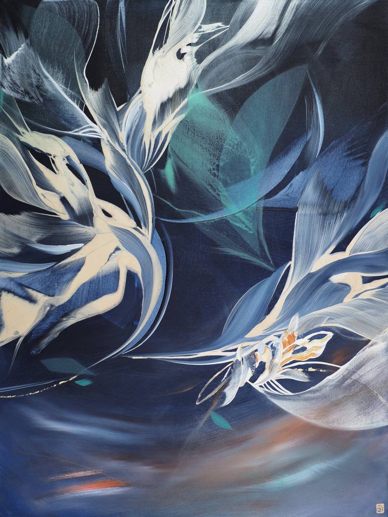 Print of Abstract Expressionism Abstract Paintings by Novi Lim