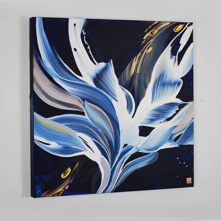 Original Abstract Expressionism Abstract Painting by Novi Lim