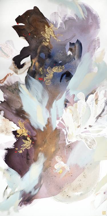 Original Abstract Expressionism Abstract Paintings by Novi Lim