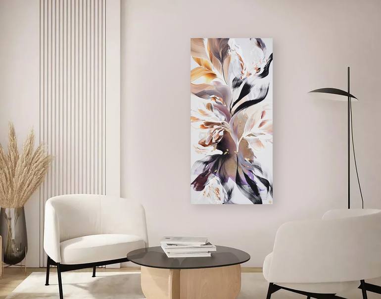 Original Abstract Expressionism Abstract Painting by Novi Lim