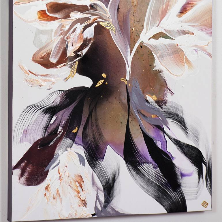 Original Abstract Expressionism Abstract Painting by Novi Lim