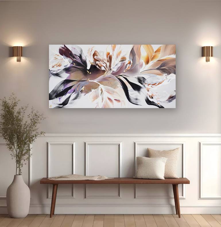 Original Abstract Expressionism Abstract Painting by Novi Lim