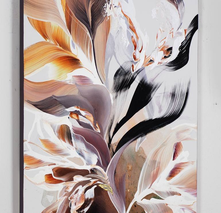 Original Abstract Expressionism Abstract Painting by Novi Lim