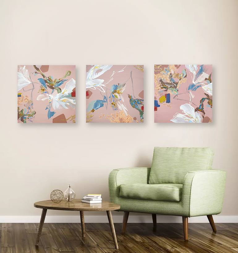 Original Abstract Expressionism Abstract Painting by Novi Lim