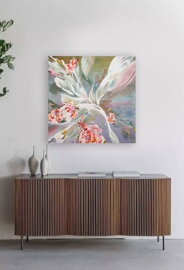 Original Abstract Expressionism Abstract Painting by Novi Lim