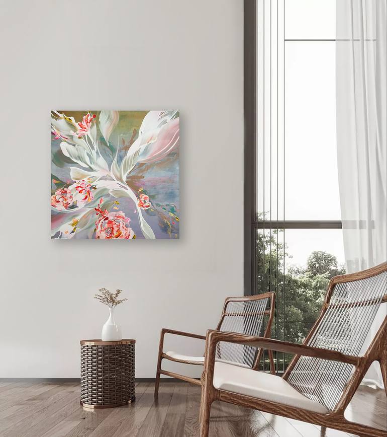 Original Abstract Expressionism Abstract Painting by Novi Lim