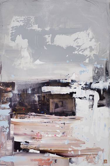 Original Abstract Expressionism Abstract Paintings by Novi Lim