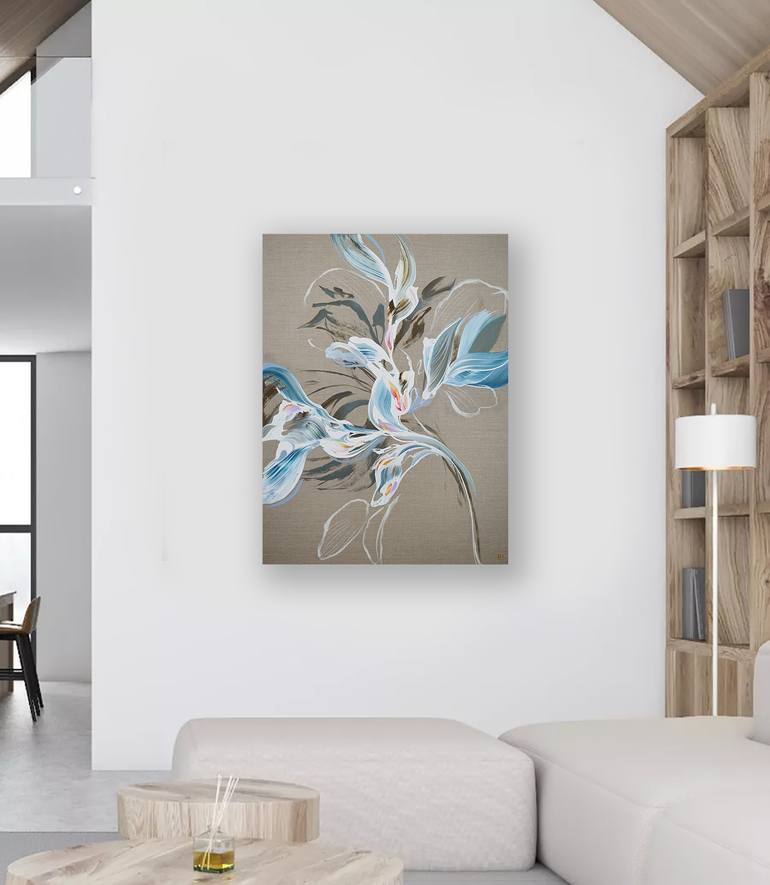 Original Abstract Expressionism Abstract Painting by Novi Lim