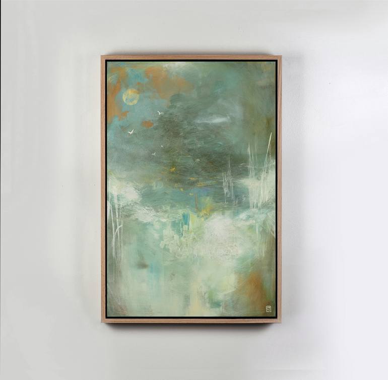 Original Abstract Expressionism Abstract Painting by Novi Lim