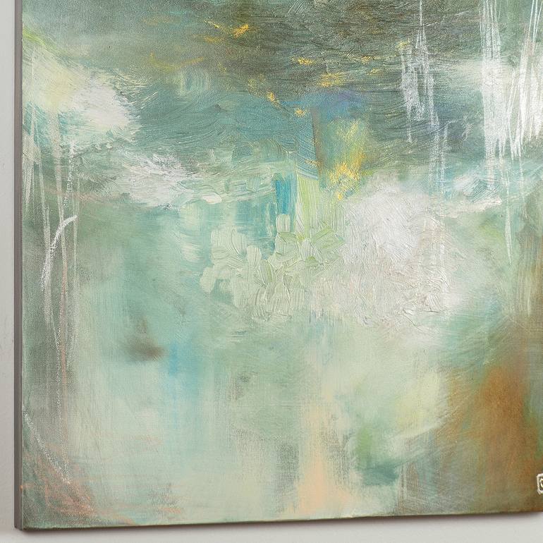 Original Abstract Expressionism Abstract Painting by Novi Lim