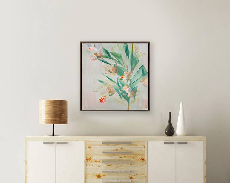 Original Abstract Expressionism Abstract Painting by Novi Lim